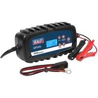 Sealey Compact Auto Smart Charger & Maintainer 6.5A 6 12V