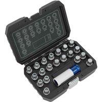Sealey Locking Wheel Nut Key Set 21Pc - Bmw & Mini