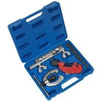Sealey Pipe Flaring & Cutting Kit 10Pc