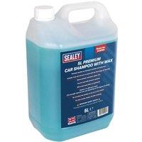Sealey Car Shampoo Premium With Wax 5L