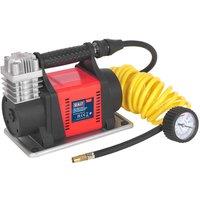 Sealey Tyre Inflator Mini Air Compressor 12V Heavy-duty