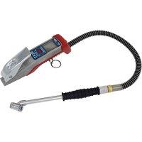 Sealey Digital Tyre Inflator 0.5M Hose With Push-on Connector