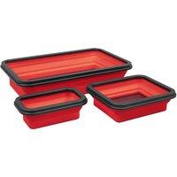 Sealey Parts Tray Collapsible Magnetic - Set Of 3