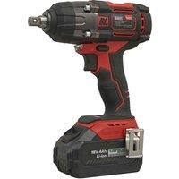Sealey CP650LI Cordless Impact Wrench 18V 4Ah Li-ion 1 2inchsq Drive, Multi