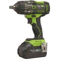 Sealey CP650LIHV Cordless Impact Wrench 18V 4Ah Lithium-ion 1 2inchsq Drive, Multi