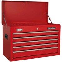 Sealey Topchest 5 Drawer With Ball-bearing Slides - Red