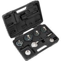 Sealey Brake Pressure Bleeder Cap Set 7Pc