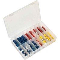 Sealey Crimp Terminal Assortment 200Pc Blue Red & Yellow