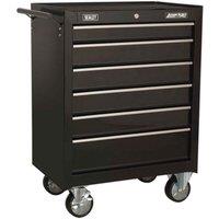 Sealey Rollcab 6 Drawer With Ball-bearing Slides - Black