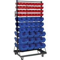 Sealey TPS118 Mobile Bin Storage System 118 Bin, Multi