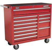 Sealey Rollcab 12 Drawer With Ball-bearing Slides Heavy-duty - Red
