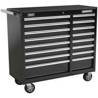 Sealey Rollcab 16 Drawer Ball-bearing Slides Heavy-duty - Black