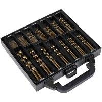 Sealey DBS99CB Drill Bit Set Hss Cobalt Fully Ground 99Pc, Multi