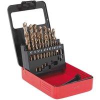 Sealey AK4701 Hss Cobalt Split Point Fully Ground Drill Bit Set 19Pc Mm, Multi