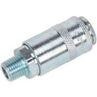 Sealey Coupling Body Male 1 4inchbspt Pack Of 5