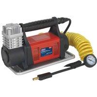 Sealey Tyre Inflator Mini Air Compressor 12V Heavy-duty