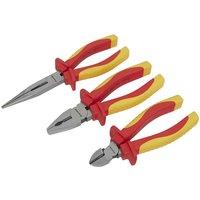 Sealey AK83452 Pliers Set 3Pc Vde Approved, Multi