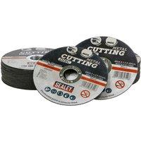 Sealey 115 X 1.2Mm Cutting Disc 22Mm Bore - Pack Of 50