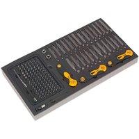 Sealey Tool Tray With Specialised Bits & Folding Hex Keys 192Pc