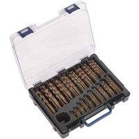 Sealey DBS170CB Hss Cobalt Fully Ground Drill Bit Assortment 170Pc 1-10Mm, Multi