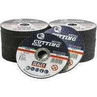 Sealey Cutting Disc Pack Of 50 115 X 3Mm 22Mm Bore