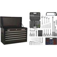 Sealey Topchest 5 Drawer - Black & 272Pc Tool Kit