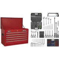 Sealey Topchest 5 Drawer - Red & 272Pc Tool Kit