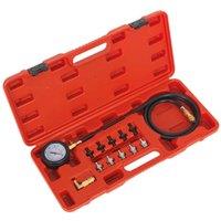 Sealey Oil Pressure Test Kit 12Pc