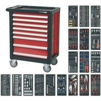 Sealey Rollcab 8 Drawer With Ball-bearing Slides & 707Pc Tool Kit