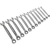 Sealey AK63922 Ratchet Combination Spanner Set 12Pc - Premier Platinum, Multi