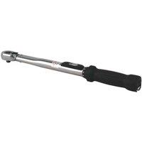 Sealey STW200 Torque Wrench Locking Micrometer Style 3 8inchsq Dr Calibrated, Multi