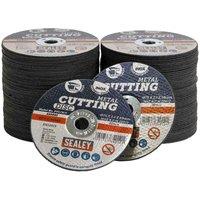 Sealey Cutting Disc Pack Of 100 75 X 1.2Mm 10Mm Bore