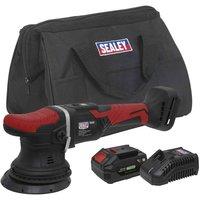 Sealey Cordless Orbital Polisher Kit 20V 4Ah Sv20 Series 125Mm
