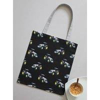 Highlands Homeware Elizabeth Tractor Tote Bag Medium Grey, Grey