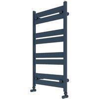 Carisa Ligne 0805X0480 - Anthtracite Grey Ral 7016 - Aluminium Towel Radiator, Grey