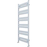 Carisa Ligne 1225X0480 - White Ral 9016 - Aluminium Towel Radiator, White