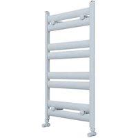 Carisa Soleil 0805X0480 - White Ral 9016 - Aluminium Towel Radiator, White