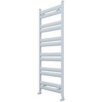 Carisa Soleil 1225X0480 - White Ral 9016 - Aluminium Towel Radiator, White