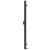 Carisa Otto S 1800X0075 - Anthtracite Grey Ral 7016 - Electric Aluminium Towel Radiator, Grey