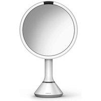 Simplehuman Sensor Mirror W Touch-control And Dual Light White, White