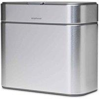 Simplehuman 4L Compost Caddy Brushed