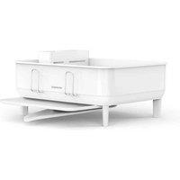 Simplehuman Compact Steel Frame Dishrack White, White
