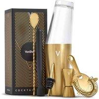 Vonshef Boston Gold Cocktail Set 6Pc, Gold