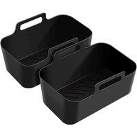 Vonshef Air Fryer Liners X 2, Black