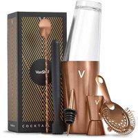 Vonshef Boston Copper Cocktail Set 6Pc, Brown