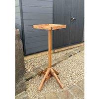 Charles Taylor Extra Large Bird Platford Feeding Station, Brown