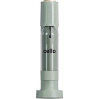 Cello Soda Maker w/ CO2 Gas Canister - Green, Green