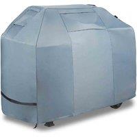 Vonhaus BBQ Grill Cover (H)124.5Cm (D) 67Cm, Grey