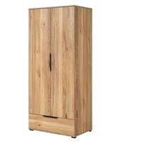 Arte-n Elegant Tokyo 18 Hinged Door Wardrobe, Brown