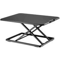 Vonhaus Ultra-Slim Sit-Stand Desk Converter, Black